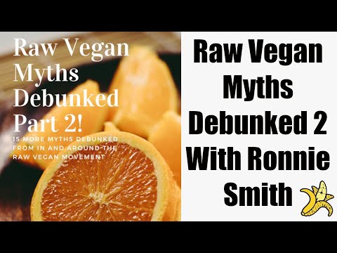 Raw Vegan Myths Debunked with Ronnie Smith, High Calorie Weightloss?