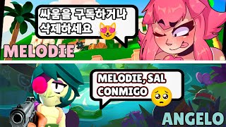 QUE IDIOMA ES ESTE? 🤯 | Las FRASES de MELODIE y ANGELO en ESPAÑOL | Brawl Stars