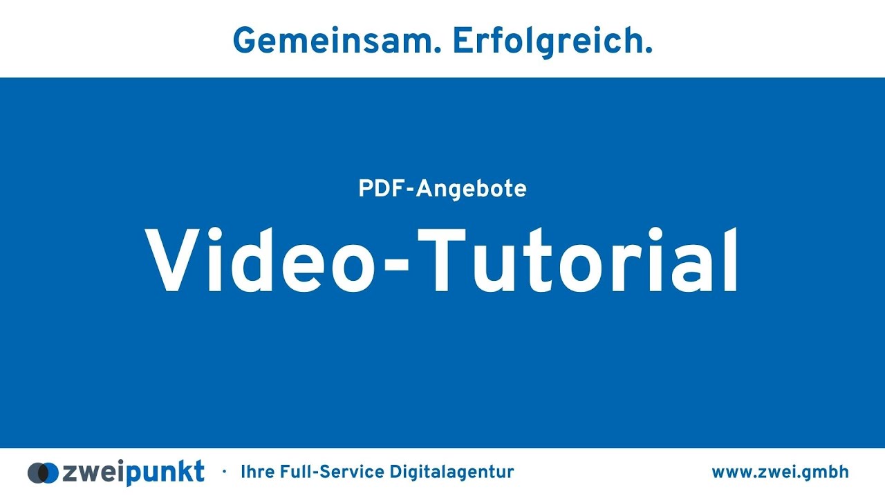 PDF Angebote | Shopware 5 Plugin | Video Tutorial