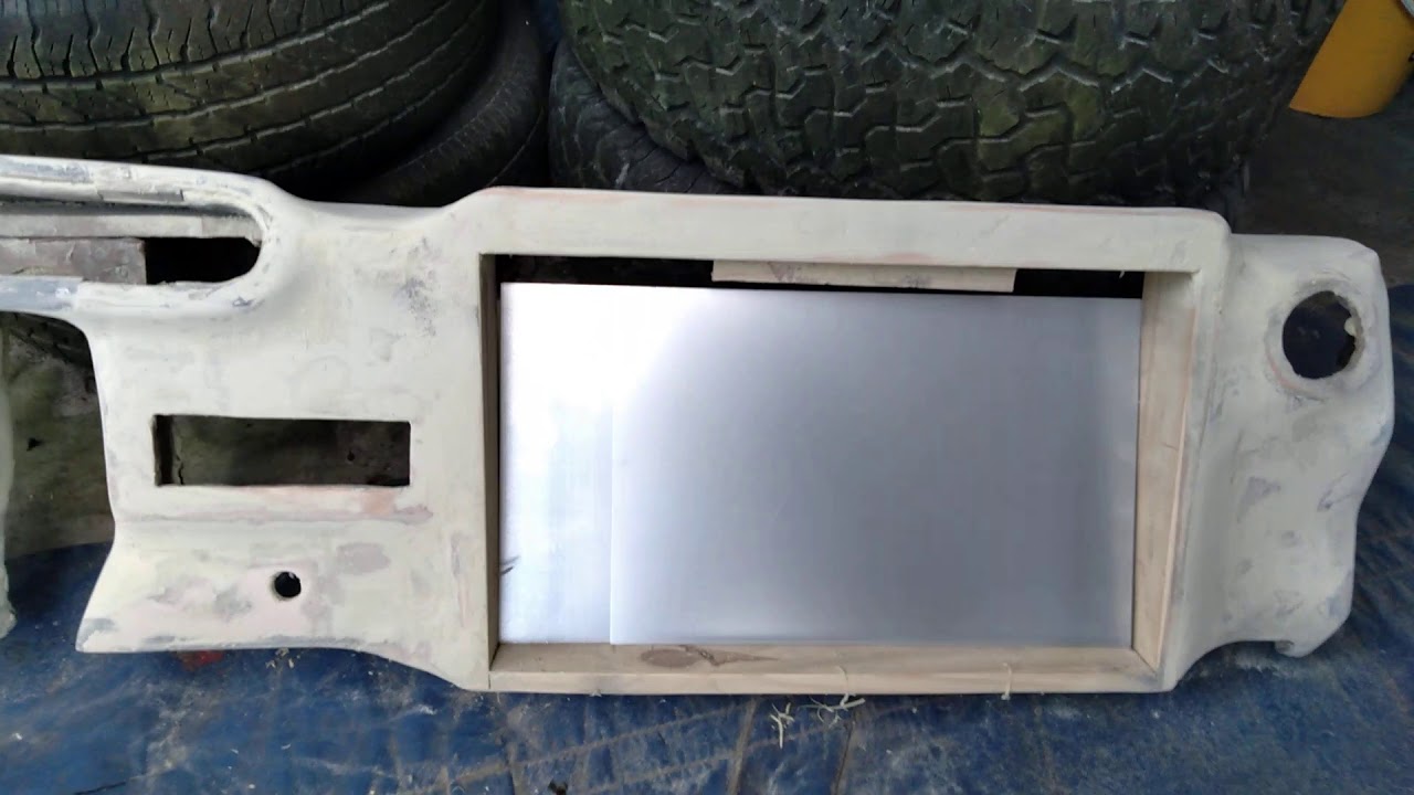 D.I.Y. CUSTOM FIBERGLASS DASHBOARD