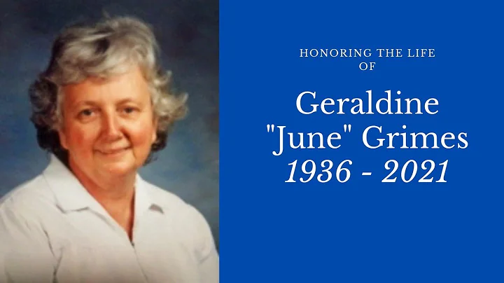 Geraldine "June" Grimes Funeral Service