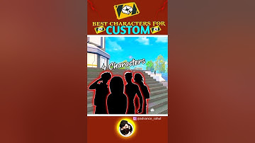 How to win every 1v1 custom in free fire 🤯 | Best character skill for custom in free fire | #shorts