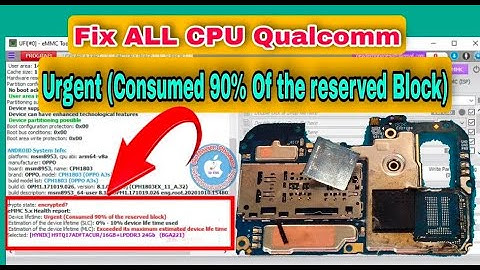 FIX ALL CPU Qualcomm Urgent (Consumed 90% Of the Resrved Block)/Work 100%