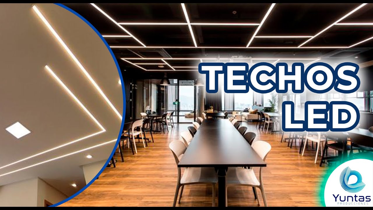 Techos Led TECHOS LED: ADAPTABLES Y BRILLANTES - YouTube
