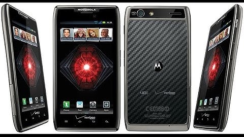 Motorola DROID RAZR XT912 Hard Reset And Remove pattern Lock