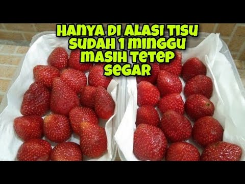 Video: Cara Memasak Dan Menyimpan Strawberi Yang Dimurnikan Gula Tanpa Mendidih