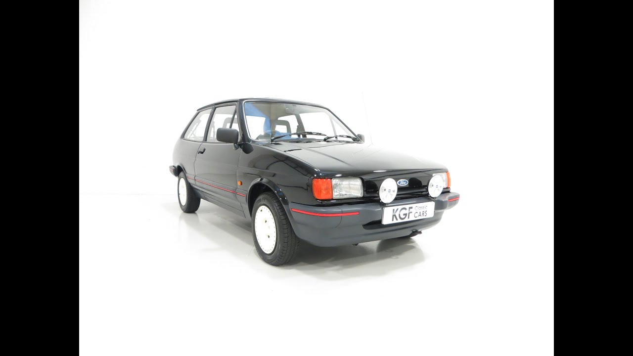 A Virtually Extinct Model A Ford Fiesta Mk2 1 4s With Just 44 106 Miles Sold Youtube