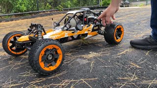 PART3of4, Let’s Bring Joe’s ROVAN BAJA 5B 36cc To Life! FUEL/ENGINE BREAK IN/EndPoints/Tune& Oil Mix