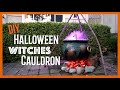 DIY Halloween Witch's Cauldron