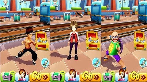 Subway Princess Runner Game - 3 Characters Run Gameplay | Android/iOS Gameplay HD 2023