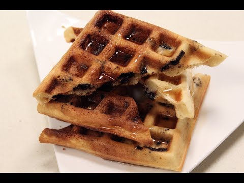 Chocolate Chip Waffle | Sanjeev Kapoor Khazana