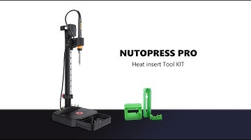Unbox: 90W Professional Heat Insert Press Kit Nutopress Pro for 3D Prints #3DPrinting #3dprinted