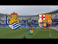 La Liga 2020/21 - Real Sociedad Vs FC Barcelona - 21st March 2021 - FIFA 21