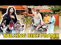 Talking bike prank in public bike   edwin bcb