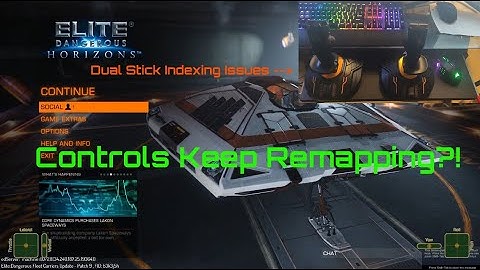 Elite Dangerous | Fixing overwritten bindings and dual-device issues