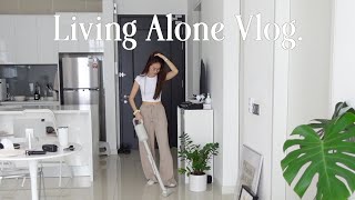days in my life living alone | morning skincare routine, several unboxings, trying to play piano