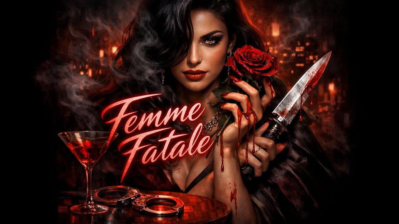 Velvet Poison (Femme Fatale) ~ MYTY-M Music 🎧| Easy Late-Nite Listening | RnB Song