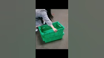 Dance and Jump on our plastic crates #importexportchina #factory #plasticcrate