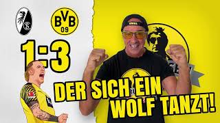 DER SICH EIN WOLF TANZT! 😂 Freiburg - Dortmund 1-3 🖤💛
