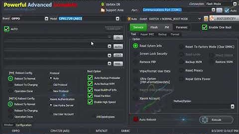 Oppo A83 Cph 1729 manual configuration,. on hydra tool