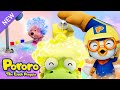 Learn Colors with Bubbles! | Bubble Bath with Pororo | Learning for Children | Pororo English