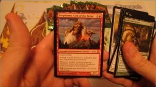 MtG - Theros Pre-Release Prize Pack Opening!