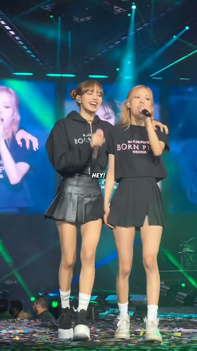 Rosé rapping Lisa part (pt.2) #shorts