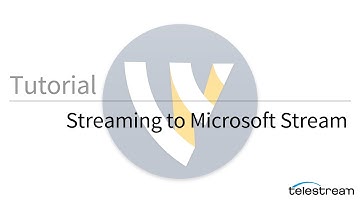 Wirecast Tutorial: Streaming to Microsoft Stream