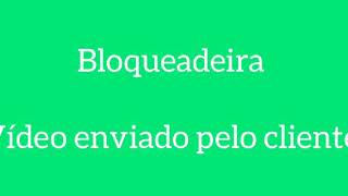Bloqueadeira Automatica. Video Enviado Pelo Cliente Produzindo Muito