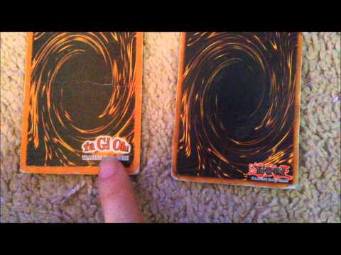 Come sapere se il vostro Yu-Gi-Oh! carte sono falsi !!