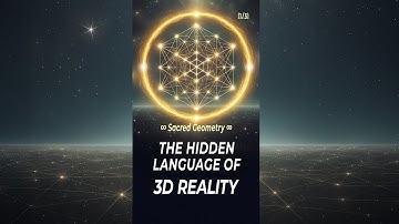 𝗧𝗵𝗲 𝗛𝗶𝗱𝗱𝗲𝗻 𝗟𝗮𝗻𝗴𝘂𝗮𝗴𝗲 𝗼𝗳 𝟯𝗗 𝗥𝗲𝗮𝗹𝗶𝘁𝘆 | 𝗦𝗮𝗰𝗿𝗲𝗱 𝗚𝗲𝗼𝗺𝗲𝘁𝗿𝘆 𝗣𝗮𝗿𝘁 𝟭 (𝘄𝗶𝘁𝗵 𝗧𝗵𝗲 𝗔𝗿𝗰𝗵𝗶𝘁𝗲𝗰𝘁)