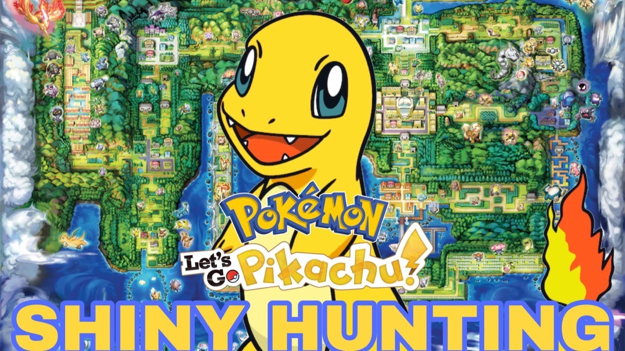 Can shiny Charmander PLEASE show up? - Pokemon Let's Go! Pikachu - YouTube