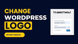 How To Change WordPress Login Page Logo 2026 | Remove WordPress Logo From Login Page How To Change WordPress Login Page Logo 2026 | Remove WordPress Logo From Login Page
