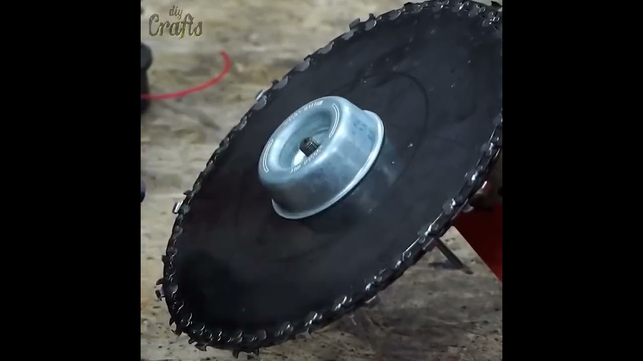 DIY Chainsaw Trimmer Head, Crafting Your Own Power Tool Upgrade