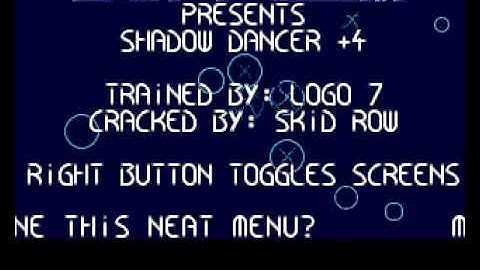 Supplex   Shadow Dancer +4 mp4 HYPERSPIN AMIGA INTRO CRACKTRO DEMO COMMODORE NOT MINE VIDEOS