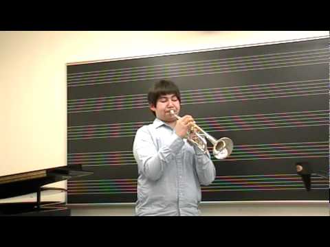 Sonata for Trumpet and Piano, Kent Kennan 1st Move...