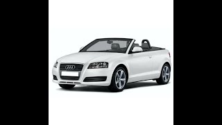 Audi A3 Cabriolet 8P7 2008-2013 - Electrical Wiring Diagrams