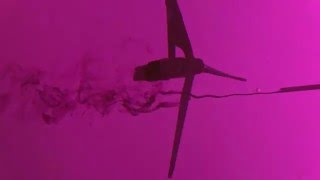 Flow Visualization around Turbine Blades