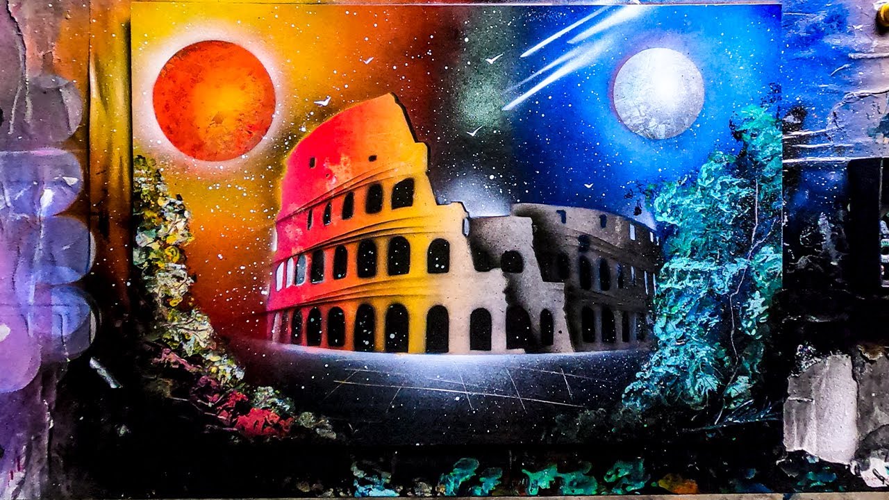 Amazingly Rome Spray Paint Art How To Spray Paint Rome Tutorials Like