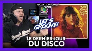First Time Reaction Juliette Armanet Le Dernier Jour du Disco (HOLY 70s is Back!) | Dereck Reacts