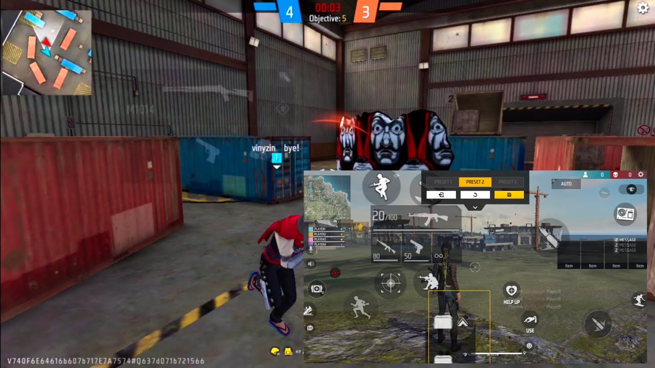 Melhor hud 5 dedos 🥷# use com moderação iPhone 8 Plus