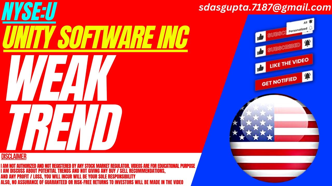 WEAK TREND : $UNITY STOCK ANALYSIS | UNITY SOFTWARE STOCK
