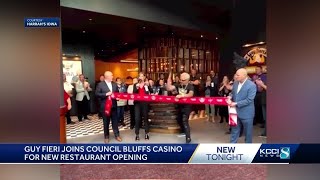 Guy Fieri opens new restaurant in southwest Iowa