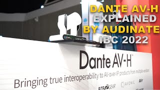 Dante Av-H Overview With Bzbgear And Audinate Ibc 2022