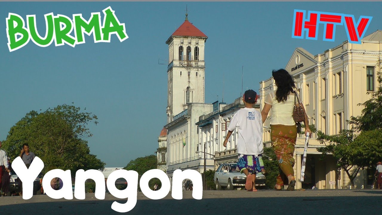 Burma Rangoon-Part 2 : a walk in the city (ရန်ကုန်မြို့)