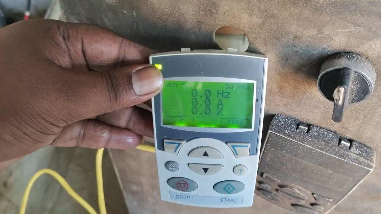 ABB ACS550 59A VFD Repair & Testing with control wiring 