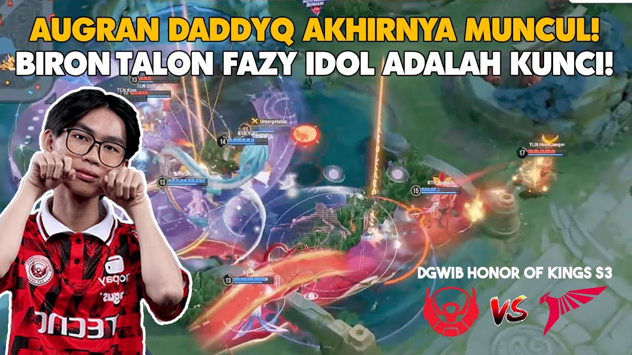 Augran Daddyq Gak Ada Obat - Bigetron Vs Talon - DGWIB Honor Of Kings S3 Game 2