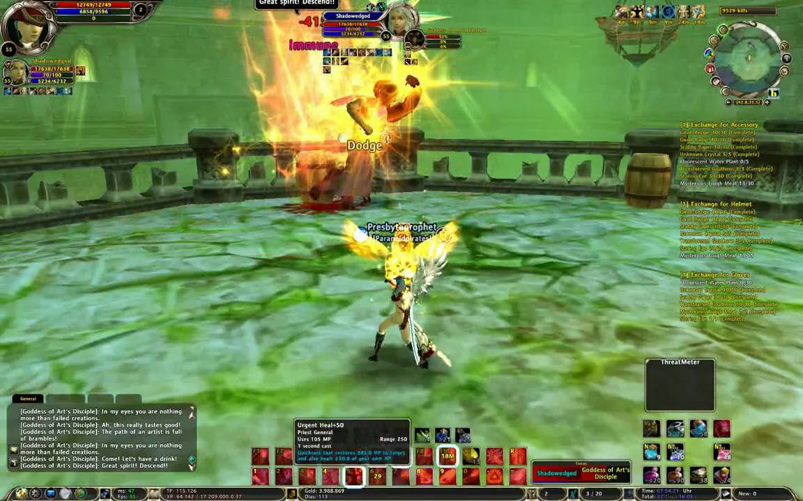 Ks Goddess of Art's Deciple Runes of magic Duo - YouTube