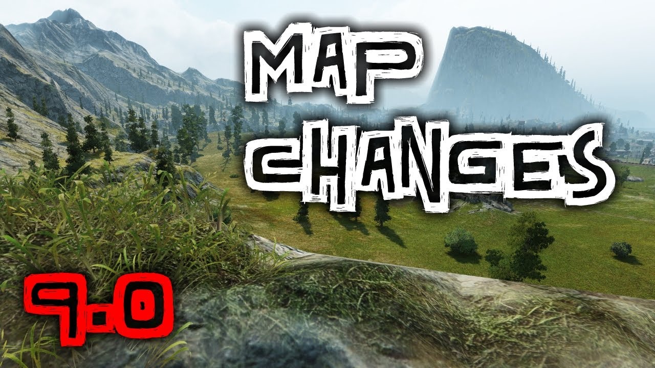 World of Tanks || 9.0 - Map Changes