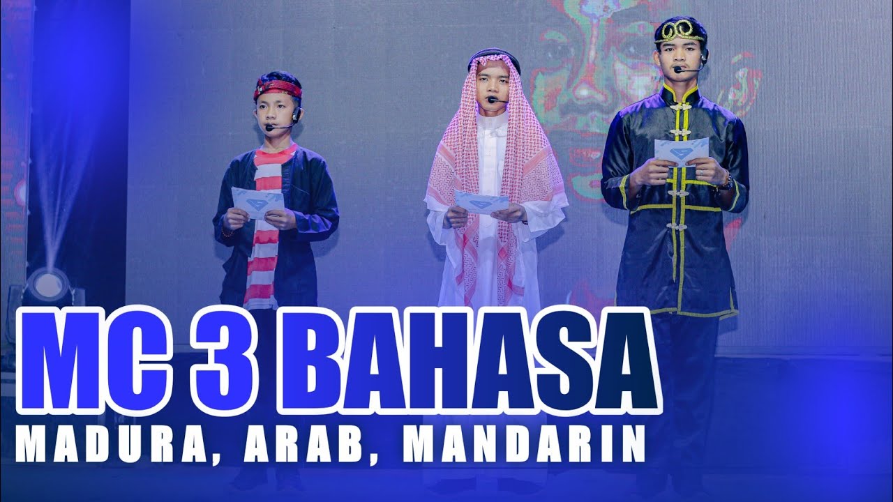 MC MASTER OF CEREMONY 3 BAHASA OPENING HAFLATUL IMTIHAN PONDOK PESANTREN RAUDLATUL ULUM